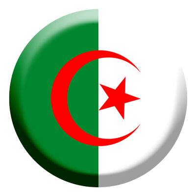 アルジェリアの国旗-コイン