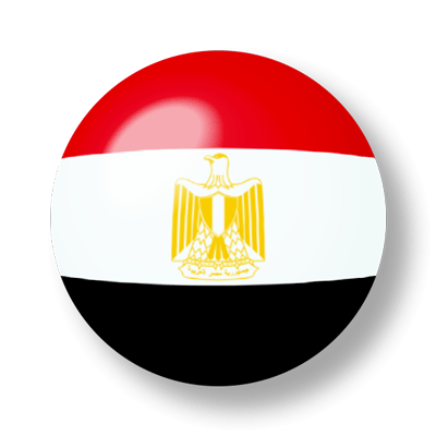 エジプト・アラブ共和国の国旗-ビー玉