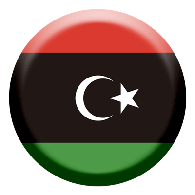リビアの国旗-コイン
