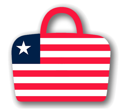 リベリア共和国の国旗-バッグ