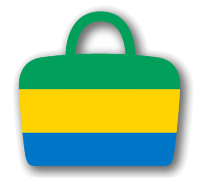 ガボン共和国の国旗-バッグ