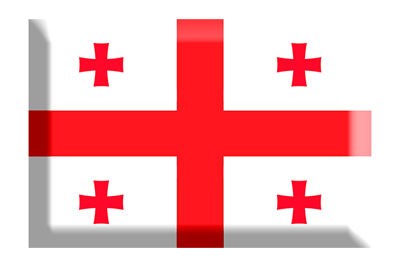 ジョージアの国旗-板チョコ