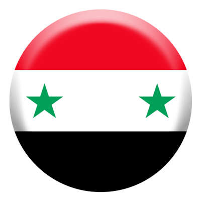 シリア・アラブ共和国の国旗-コイン