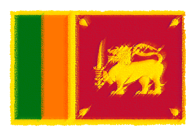 スリランカ民主社会主義共和国の国旗-パステル