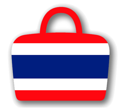 タイ王国の国旗-バッグ
