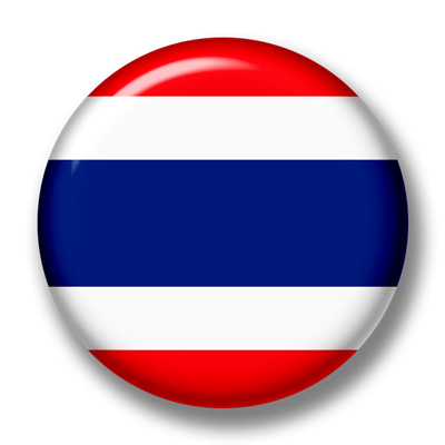 タイ王国の国旗-缶バッジ