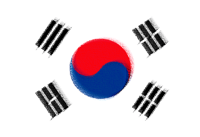 大韓民国の国旗-パステル