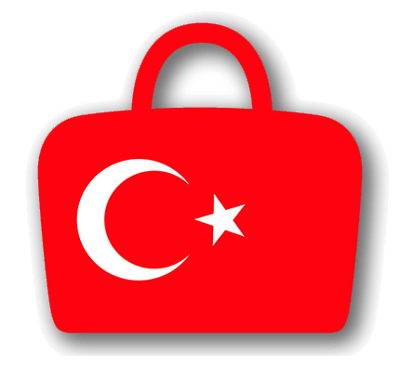 トルコ共和国の国旗-バッグ