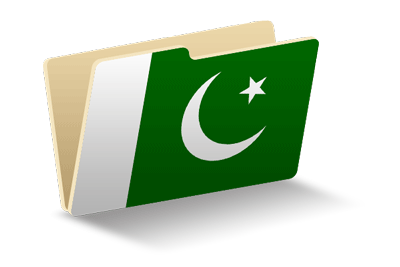 パキスタン・イスラム共和国の国旗-フォルダ