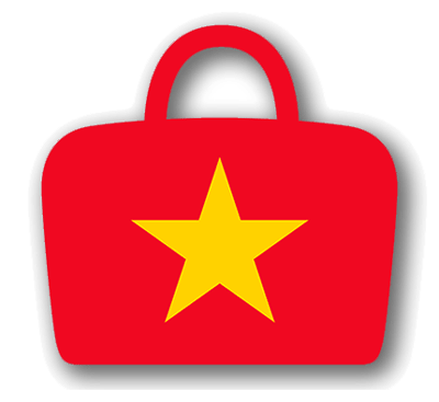 ベトナム社会主義共和国の国旗-バッグ