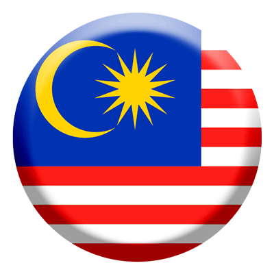 マレーシアの国旗-コイン