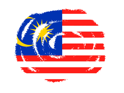 マレーシアの国旗-クラヨン2