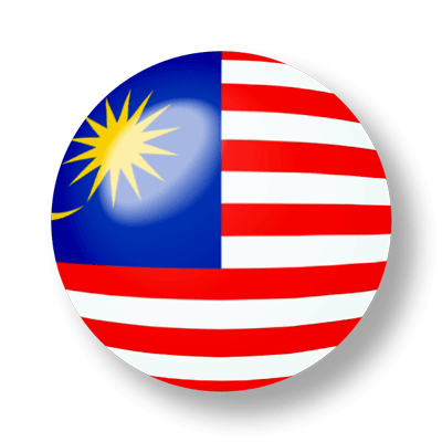 マレーシアの国旗-ビー玉