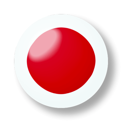 日本の国旗-ビー玉