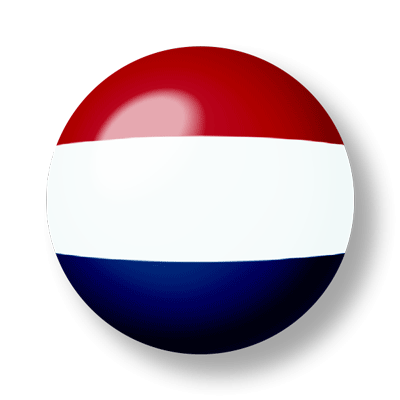オランダ王国の国旗-ビー玉