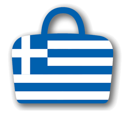 ギリシャ共和国の国旗-バッグ