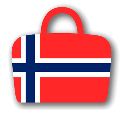 ノルウェー王国の国旗-バッグ