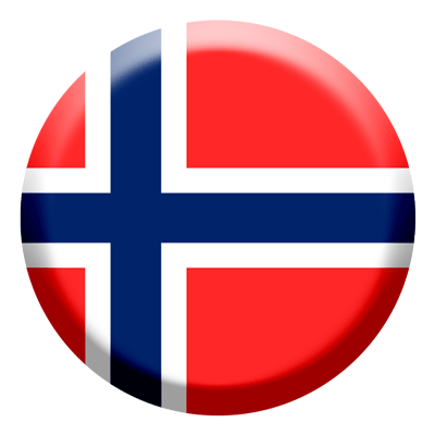 ノルウェー王国の国旗-コイン