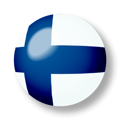 フィンランド共和国の国旗-ビー玉