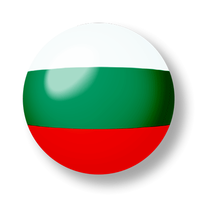 ブルガリア共和国の国旗-ビー玉