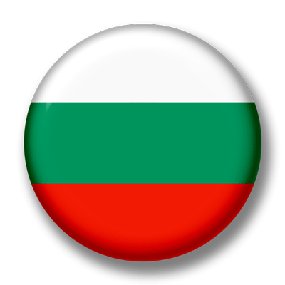 ブルガリア共和国の国旗-缶バッジ
