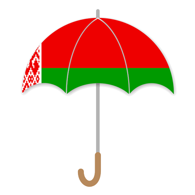 ベラルーシ共和国の国旗-傘