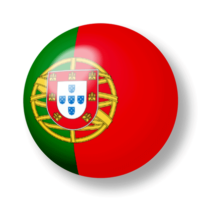 ポルトガル共和国の国旗-ビー玉