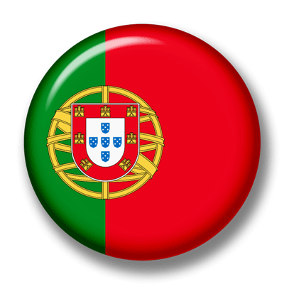ポルトガル共和国の国旗-缶バッジ