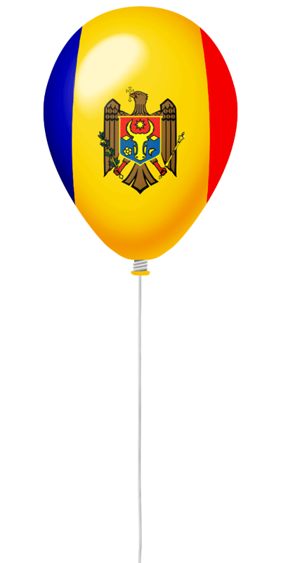 モルドバ共和国の国旗-風せん