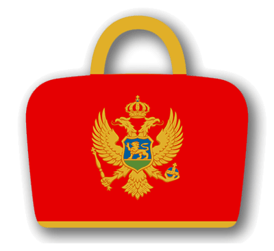モンテネグロの国旗-バッグ