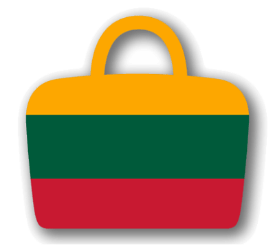 リトアニア共和国の国旗-バッグ