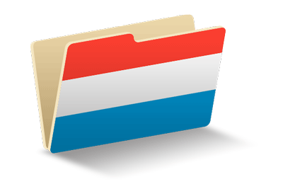 ルクセンブルク大公国の国旗-フォルダ