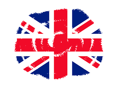 イギリスの国旗-クラヨン2