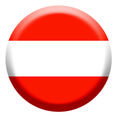 オーストリア共和国の国旗-コイン