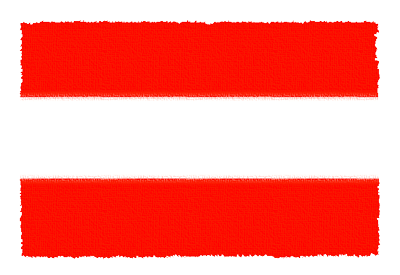オーストリア共和国の国旗-パステル