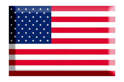 アメリカ合衆国の国旗-板チョコ