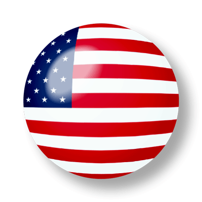 アメリカ合衆国の国旗-ビー玉