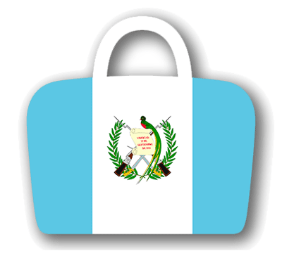 グアテマラ共和国の国旗-バッグ