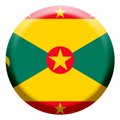 グレナダの国旗-コイン