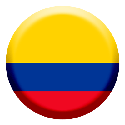 コロンビア共和国の国旗-コイン