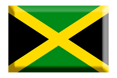 ジャマイカの国旗-板チョコ