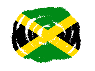 ジャマイカの国旗-クラヨン2