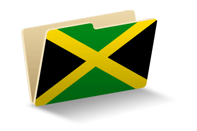 ジャマイカの国旗-フォルダ