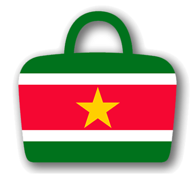 スリナム共和国の国旗-バッグ