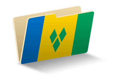 セントビンセント・グレナディーン諸島の国旗-フォルダ