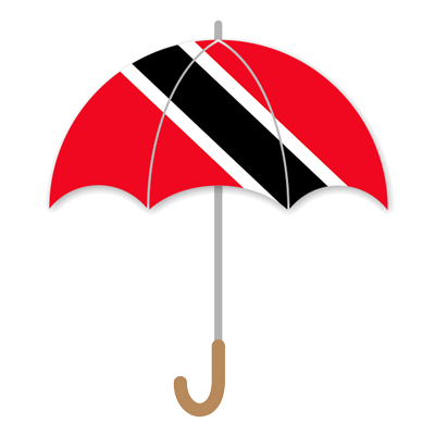 トリニダード・トバゴ共和国の国旗-傘