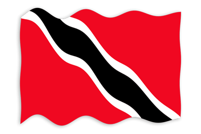 トリニダード・トバゴ共和国の国旗-波
