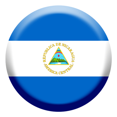 ニカラグア共和国の国旗-コイン