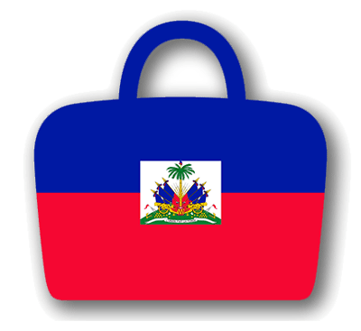 ハイチ共和国の国旗-バッグ
