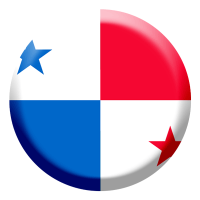 パナマ共和国の国旗-コイン